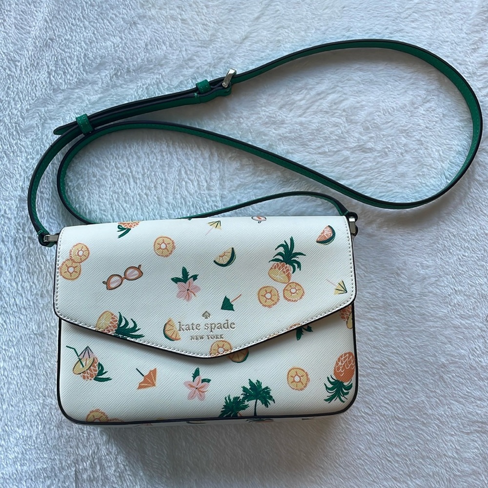 EUC Tropical Kate Spade Crossbody